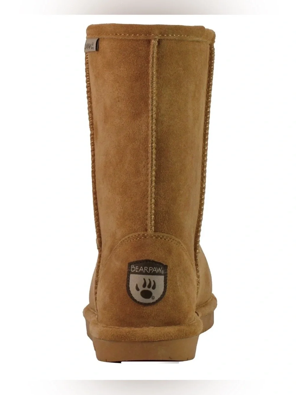 BearPaw Kids Classic Tall Chestnut Suede Boots Size 9